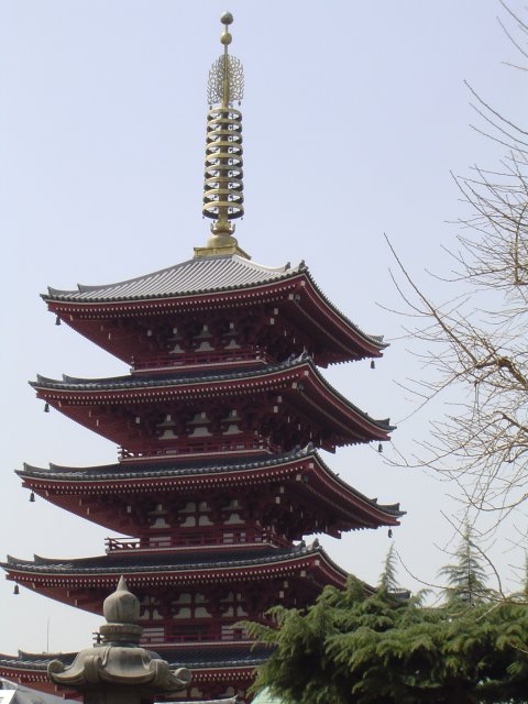 Kanda Myojin Sensoji pagode 